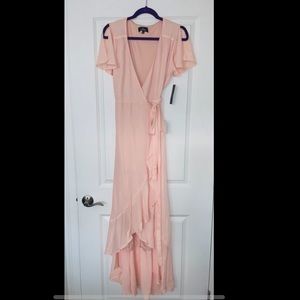 LULU’S High-Low Wrap Dress, NWT